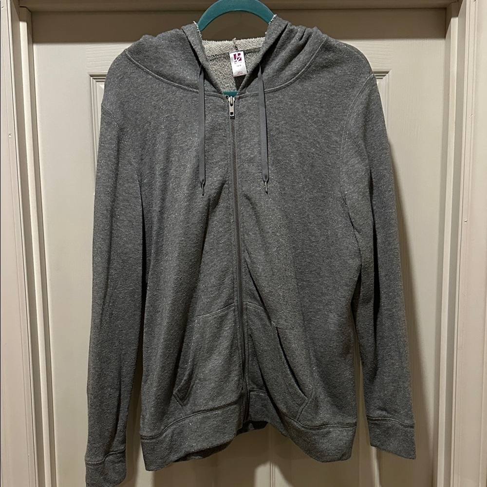 Active USA Heather Gray Hoodie
